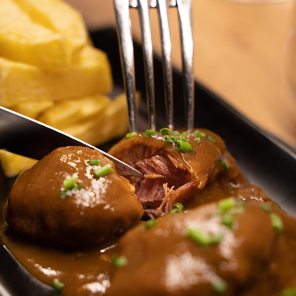 Carrilleras en salsa