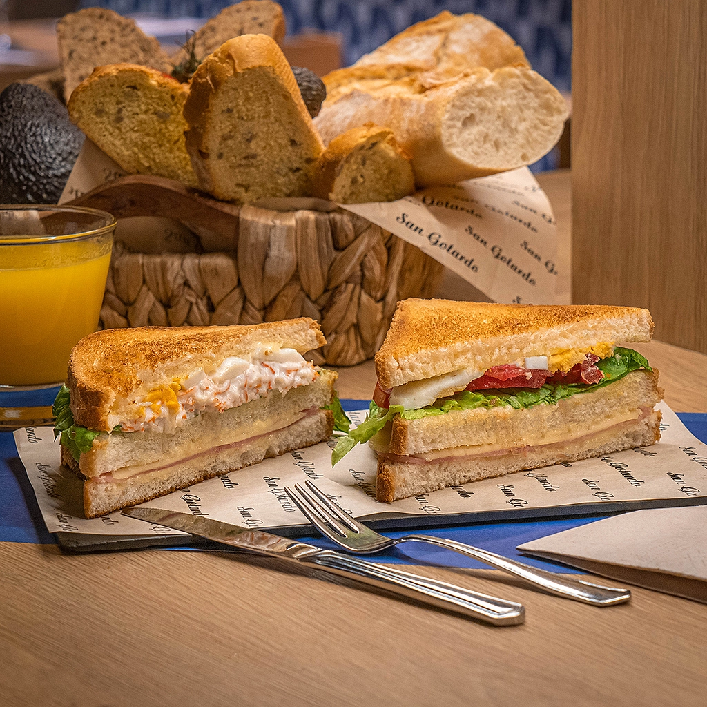 SANWICHES para desayunos